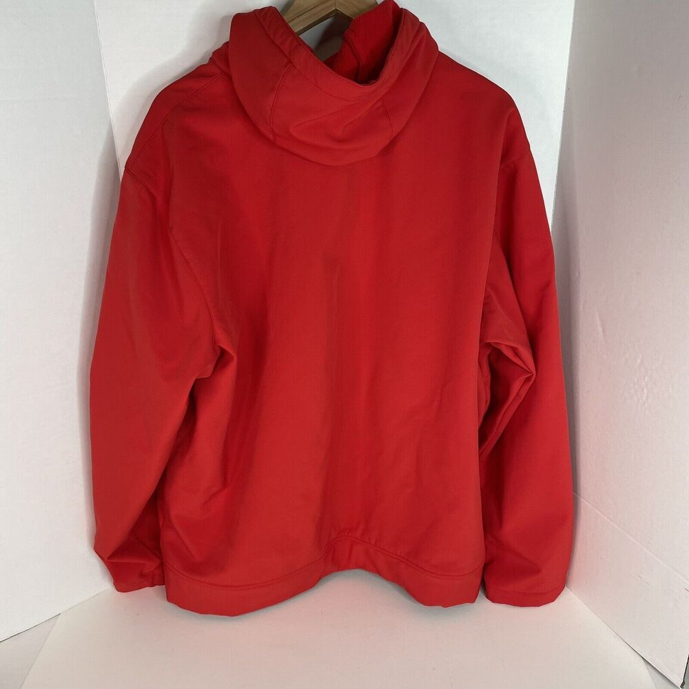 Kevin Harvick #4 Stewart-Haas Racing Soft-Shell Hooded Red Jacket 2x - Picture 3 of 8